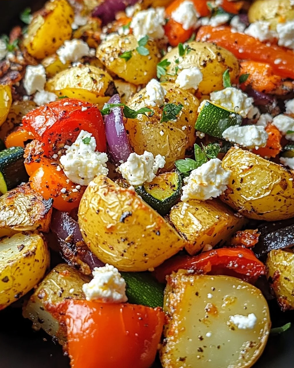 Feta Kartoffeln Ofengemüse