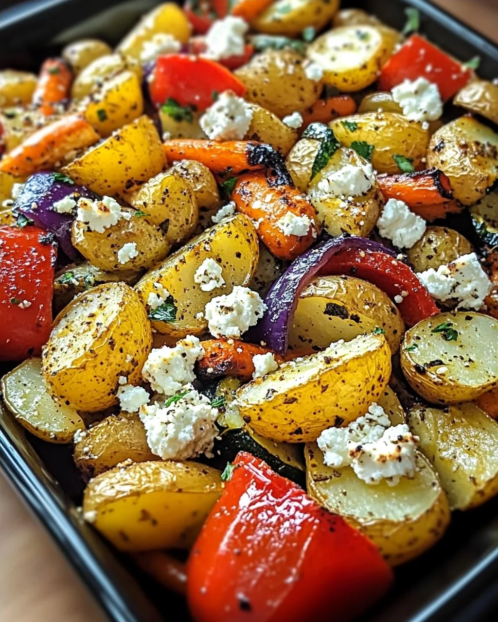 Feta Kartoffeln Ofengemüse