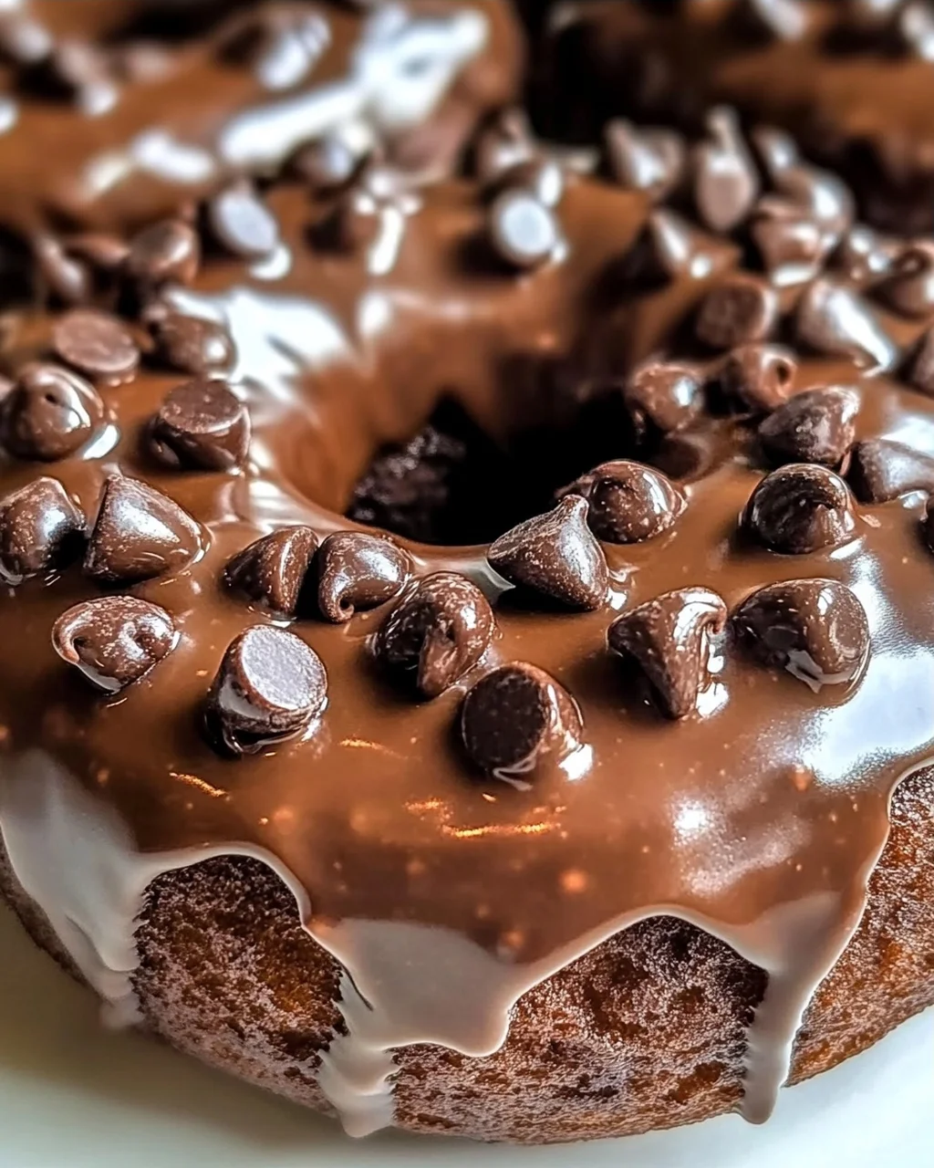 Gesunde Schokoladenprotein-Donuts für jeden Tag