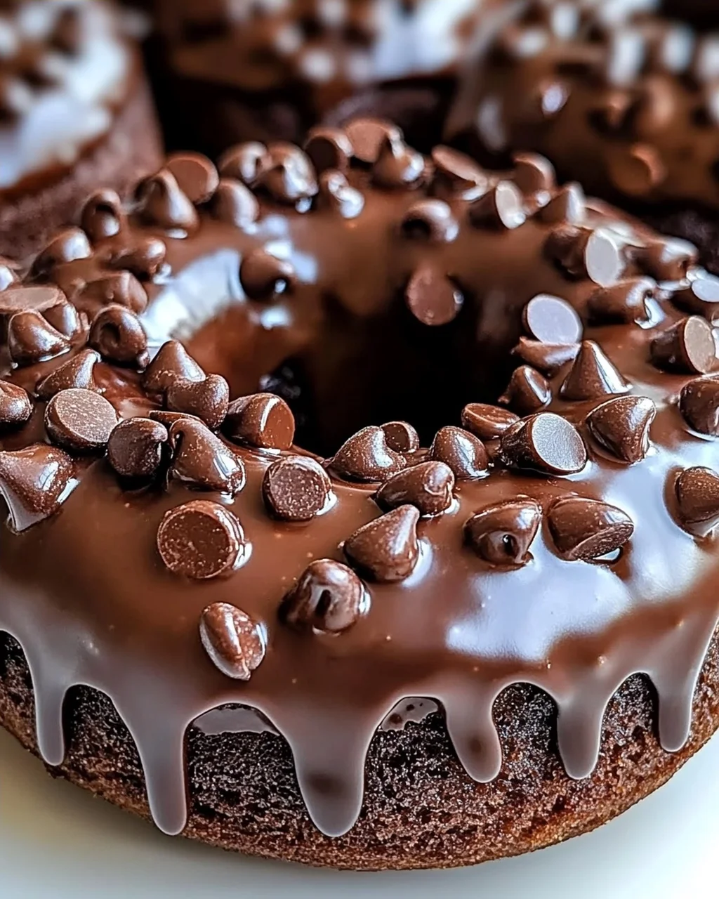 Gesunde Schokoladenprotein-Donuts für jeden Tag