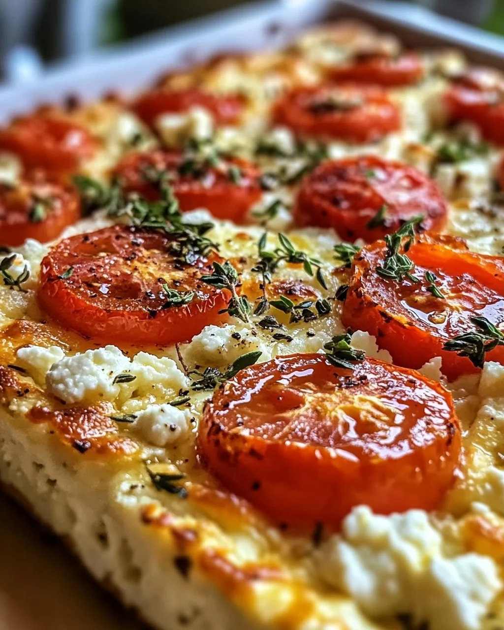 Griechischer Feta Auflauf mit Tomaten