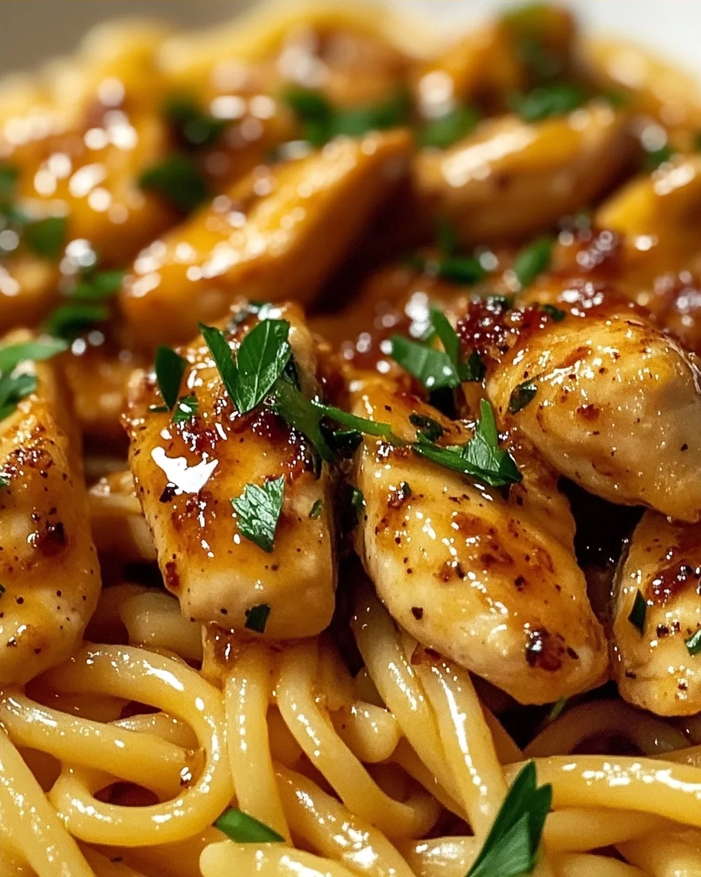 Honig-Pfeffer-Hühnchen Pasta Rezept – Schnelle Genussmomente!
