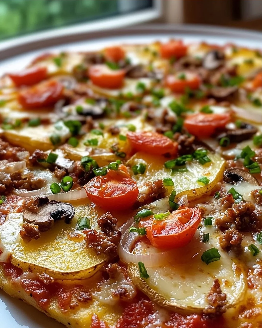 Knusprige Kartoffelpizza vom Blech: Schnell & unglaublich lecker