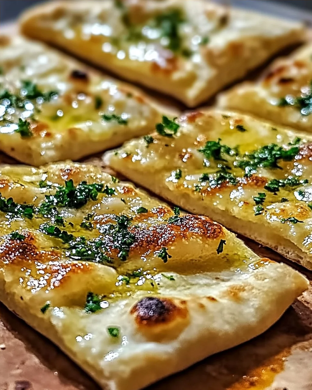 Luftfritteuse Knoblauch Fladenbrot – Schnell & Lecker