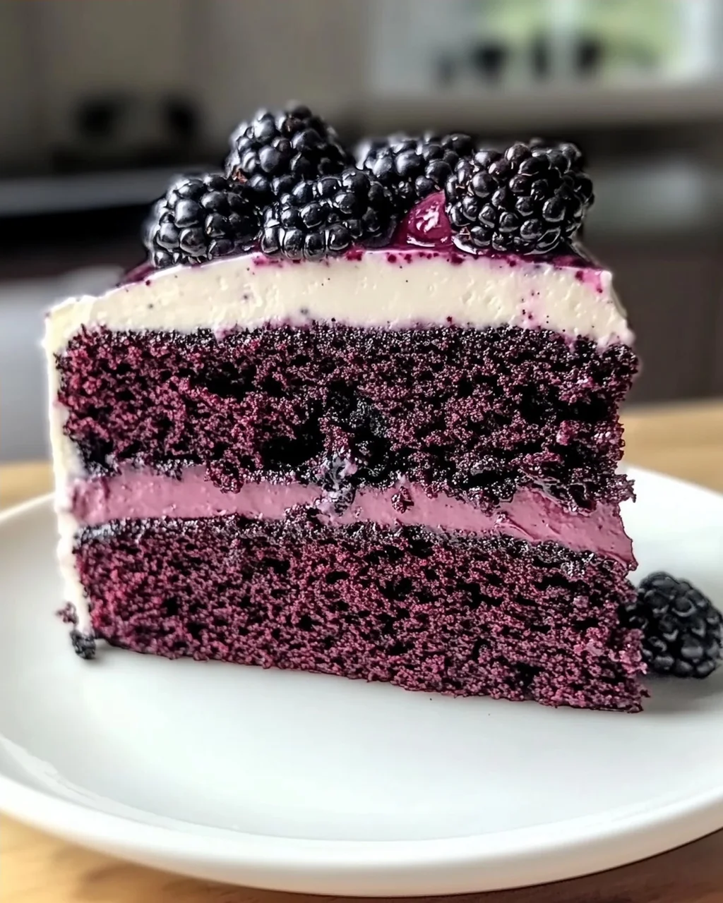 Schwarzbeer-Velvet-Kuchen-Glück für jeden Anlass