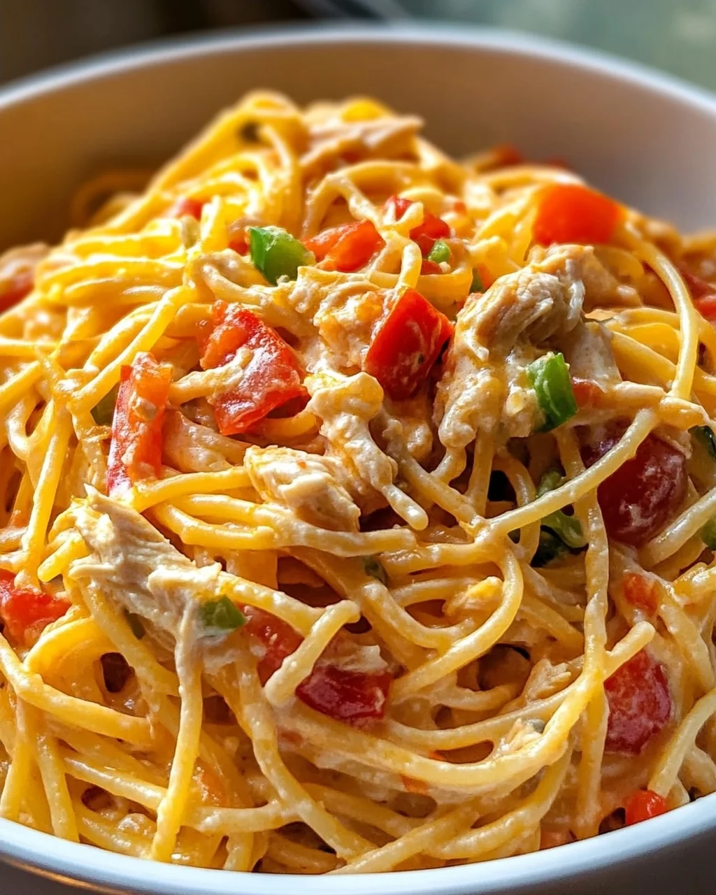 Ultimative Crockpot Hähnchen Spaghetti – Lecker & Einfach!